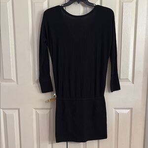 BHWM NWT! Elegant Black Women's Mini Dress(261)